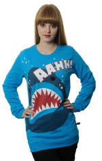 Aah shark sweatshirt