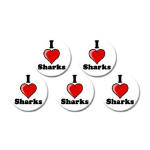 I love Sharks stickers