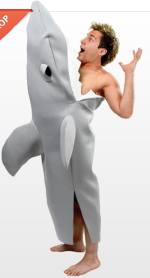 Shark Attack Fancy Dress outfit