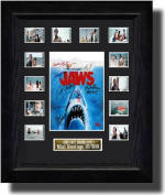Jaws film cell signed by the cast