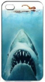 Jaws iphone hard case